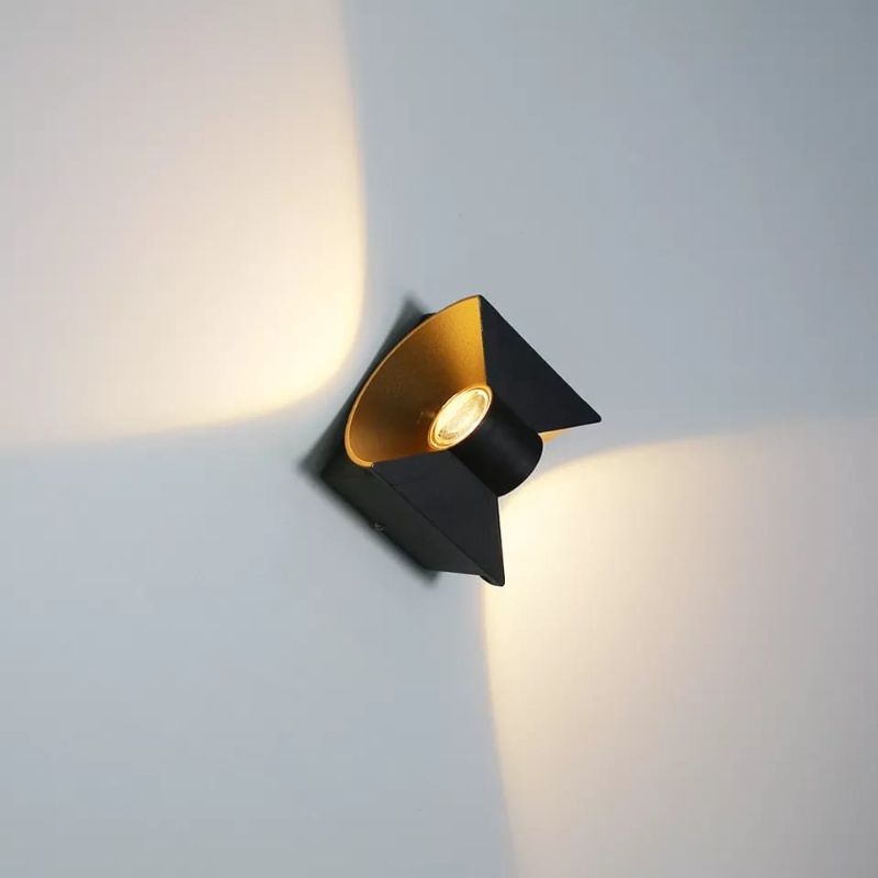 Aplique Candelabro PEQUEÑO - Negro/Dorado, 6W image