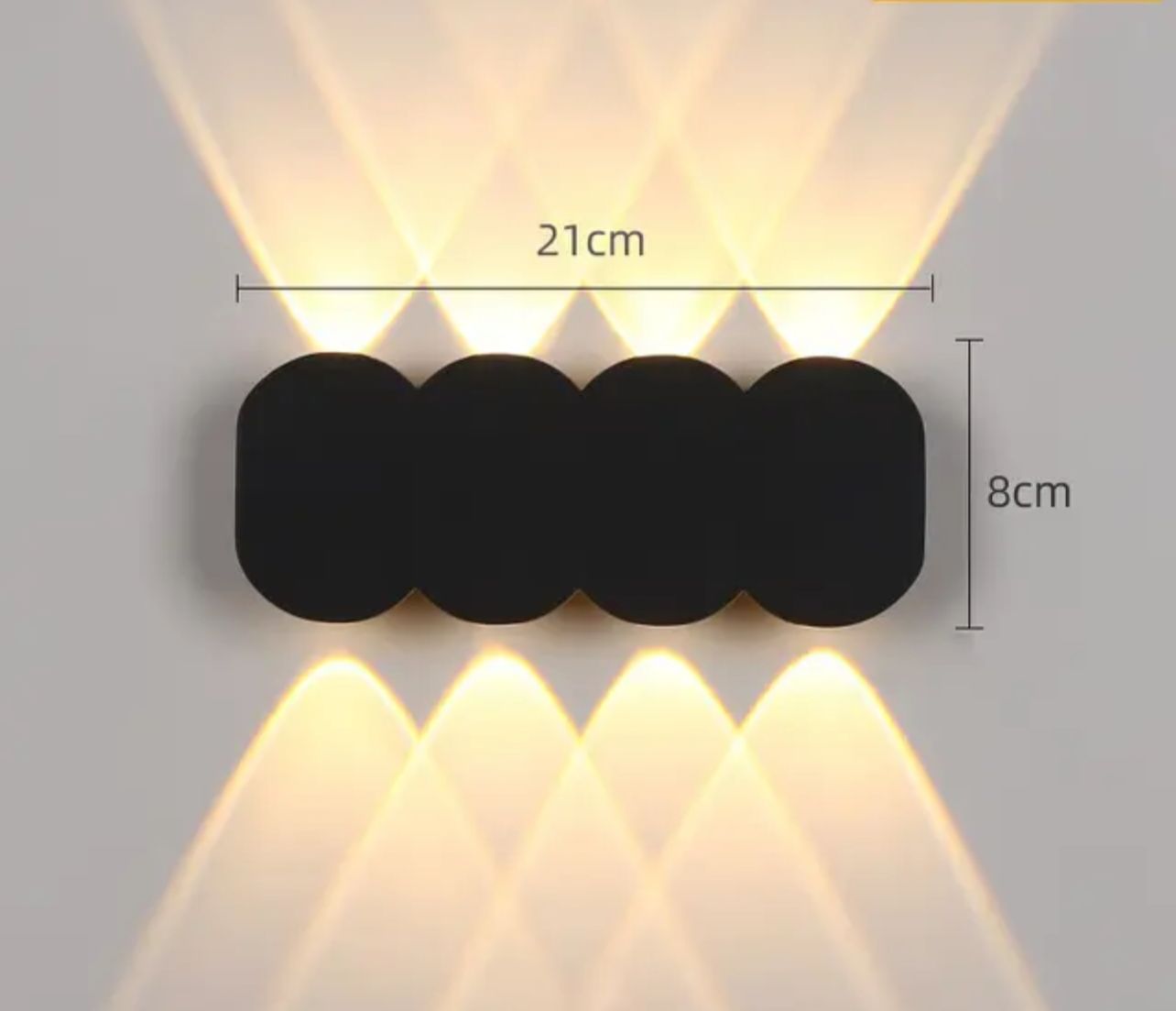 APLIQUE PARED CIRCULOS - 10W, 3500K image
