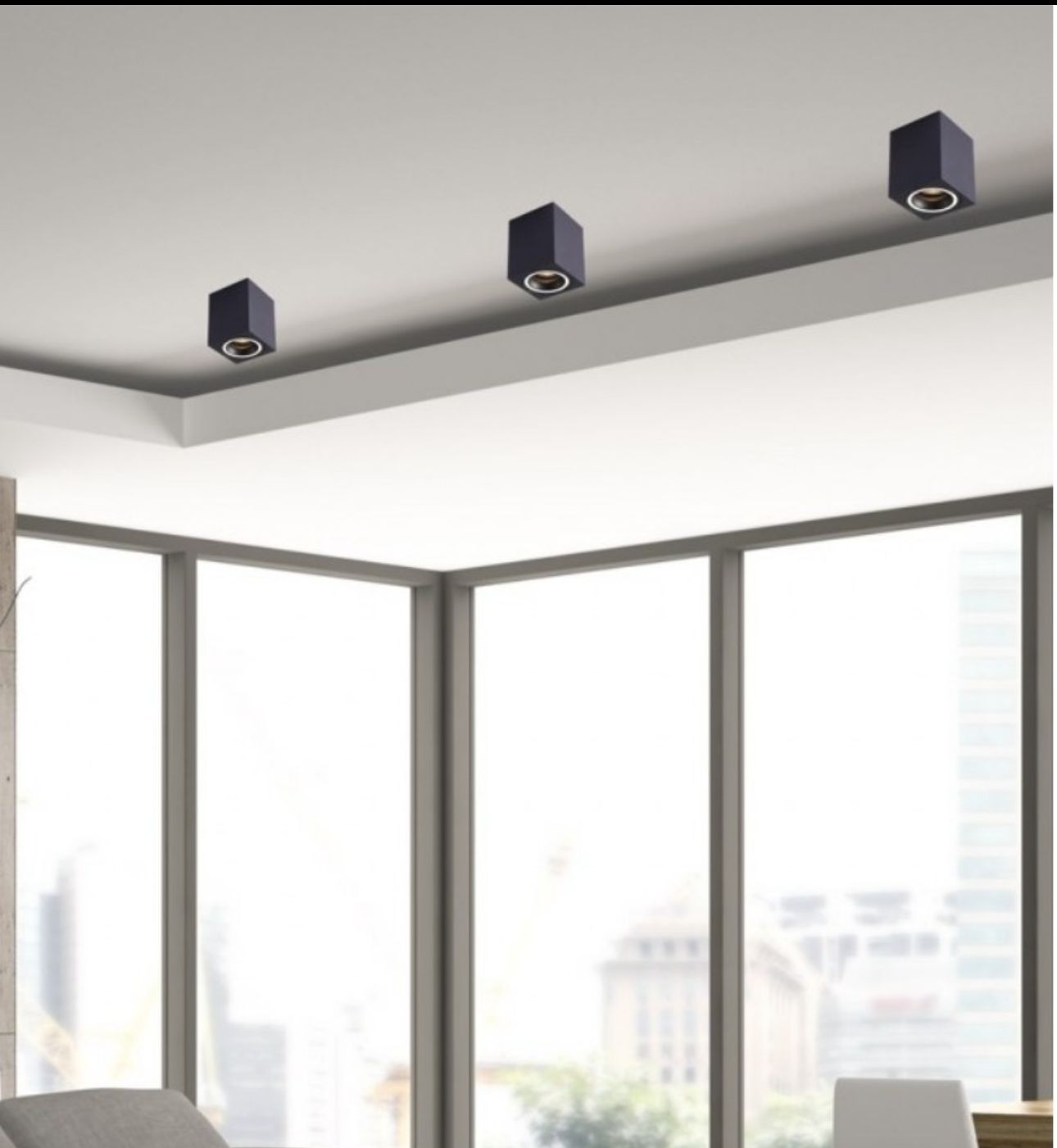 SPOT CUADRADO SOBRE PONER BORDE LUZ image 2