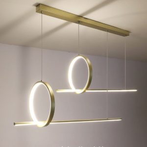 Lampara  Aros  30W 3 Tonos Dorada