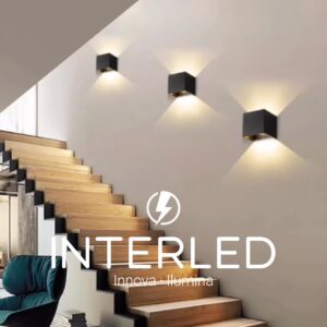 Aplique Pared Cuadrado